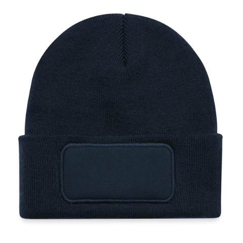 Bonnet enfant en polyester recyclé avec patch à personnaliser