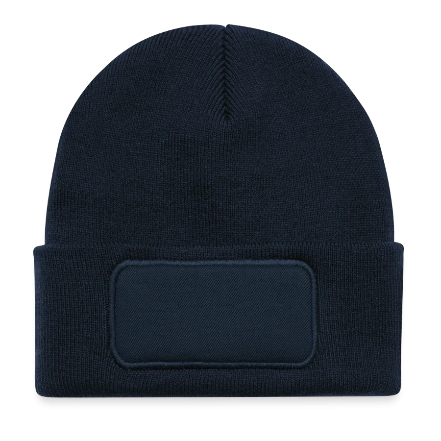 Bonnet enfant en polyester recyclé avec patch — support sans motif
