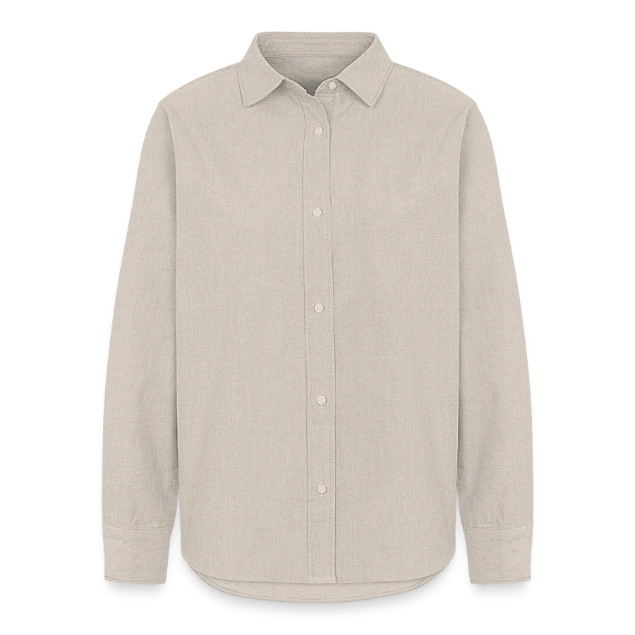 Chemise Oxford Femme — support sans motif