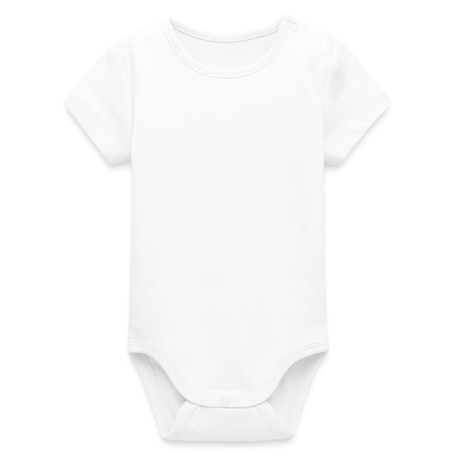 Body bébé manches courtes bio Stanley/Stella — support sans motif