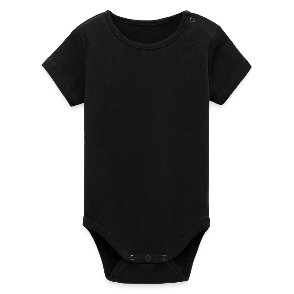 Dernière nuit de liberté, c’est mon EVG sur Body bébé manches courtes bio Stanley/Stella, noir