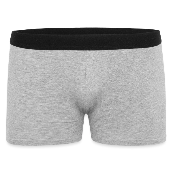 Team du marié — nœud papillon sur Boxer Homme, gris chiné