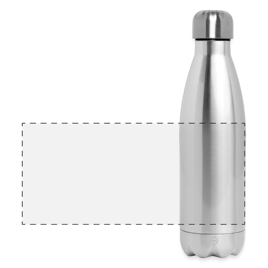 Gourde isotherme panoramique 500 ml — support sans motif