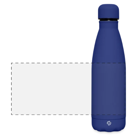 Gourde isotherme panoramique mate 500 ml à personnaliser