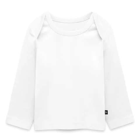 T-shirt manches longues bébé en coton biologique Premium à personnaliser