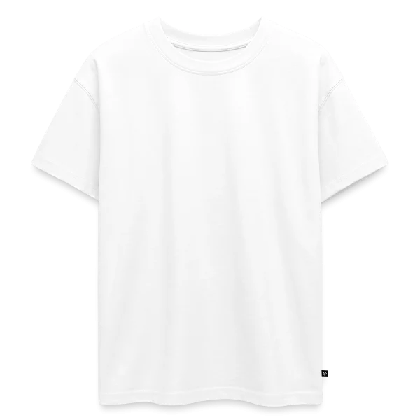 Futur marié — fouet sur T-shirt Premium oversize ado en coton biologique SPREAD, blanc