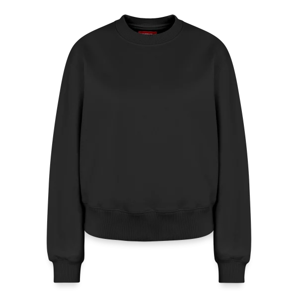C’est mon EVG et je vais prendre cher — vert sur Sweat femme décontracté en coton biologique – de SPREAD, noir