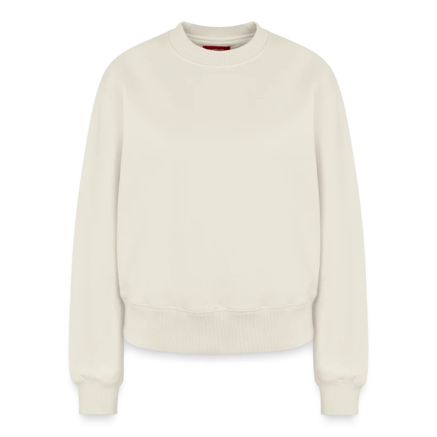 Sweat femme décontracté en coton biologique – de SPREAD — support sans motif