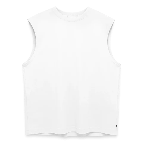 T-shirt sans manches homme en coton biologique Relaxed à personnaliser
