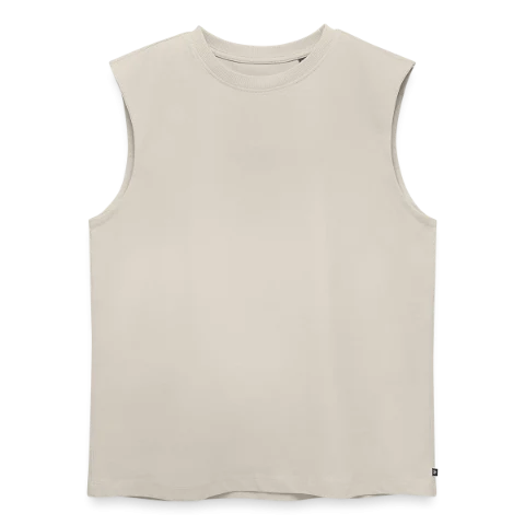 T-shirt sans manches femme en coton biologique Regular à personnaliser