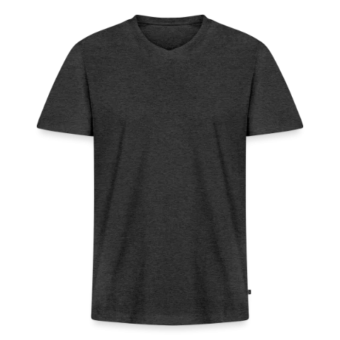 T-shirt encolure en V Premium bio Homme à personnaliser