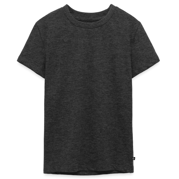 Équipe de la mariée — chevrons et cœurs sur T-shirt Premium bio Ado, anthracite chiné