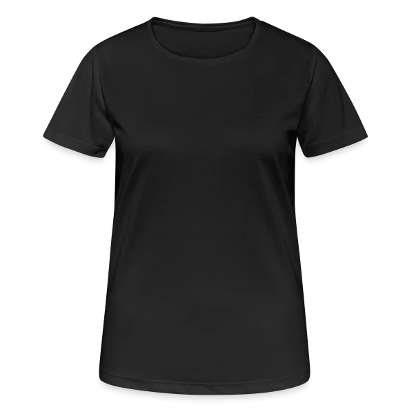 Team du marié — casquette sur T-shirt respirant Femme, noir