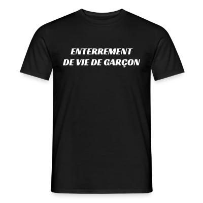 T-shirt Team du marié — tout en lettres, prénom au dos, T-shirt homme noir