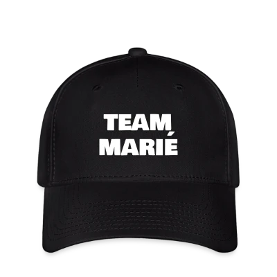 Casquette Team marié, Casquette noir
